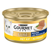 Gourmet Gold Fijne Mousse Kip 24X85 Gr