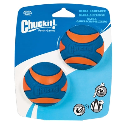 Chuckit Ultra Squeaker Bal Medium 6 Cm