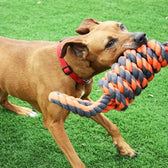 Happy Pet Nuts For Knots Extreme Spoel 8 Vorm Tugger Grijs / Oranje 55X11X11 Cm