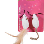 Zolux Canvas Muis Wit 5 Cm 2 St