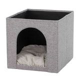 Trixie Kattenmand Iglo Ella Grijs 37X33X33 Cm