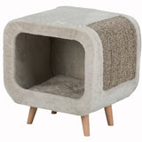 Trixie Alicia Relax Huis Lichtgrijs / Grijs Gemeleerd 48X48X38 Cm