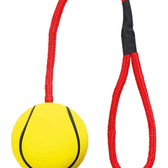 Trixie Sportbal Aan Touw Schuimrubber Drijvend Assorti 6X6X30 Cm