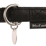 Macleather Halsband Zwart 45-70X2,5 Cm