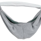 Trixie Junior Hondentas Buikdrager Lichtgrijs / Mintgroen 22X20X60 Cm