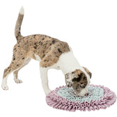 Trixie Junior Snuffelmat Zacht Roze / Mintgroen / Grijs 38X38 Cm