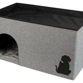 Trixie Kattenhuis Kimy Grijs 70X40X40 Cm