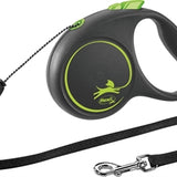 Flexi Rollijn Black Design Cord Groen  S 5 Mtr Tot 12 Kg