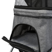 Trixie Hondenbuggy Grijs 47X80X100 Cm Tot 15 Kg