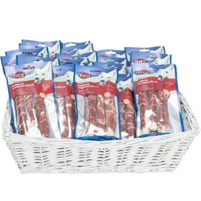 Trixie Denta Fun Marbled Beef Chewing Rolls 17 Cm 3 St 140 Gr