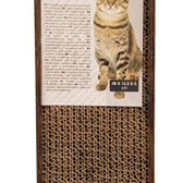 Croci Krabplank Homedecor Wenge Houtprint Donkerbruin 48X12,5X5 Cm