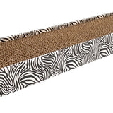 Croci Krabplank Homedecor Dierenprint Zebra 48X12,5X5 Cm