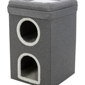 Trixie Krabpaal Cat Tower Saul Grijs 39X39X64 Cm