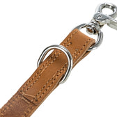 Trixie Hondenriem Rustic Heartbeat Verstelbaar Vetleer Bruin 200X2 Cm