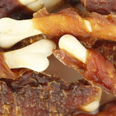 Wanpy Oven-Roasted Chicken Jerky / Calcium Bone Twists 100 Gr