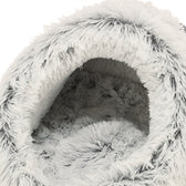 Trixie Kattenmand Iglo Harvey Grijs / Wit-Zwart 41X35X26 Cm