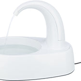 Trixie Drinkfontein Curved Stream Kunststof Wit 25X35X24,5 Cm 2,6 Ltr