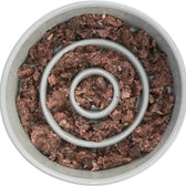 Trixie Voerbak Slowfeeding Keramiek Grijs / Blauw 17X17 Cm 900 Ml