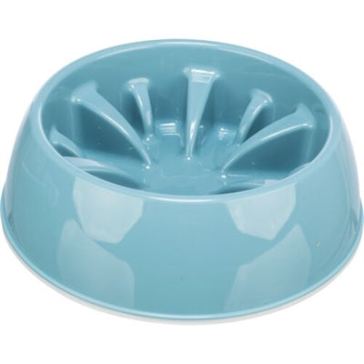 Trixie Voerbak Slowfeeding Kunststof / Tpr Assorti 20 Cm 800 Ml