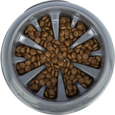 Trixie Voerbak Slowfeeding Kunststof / Tpr Assorti 20 Cm 800 Ml
