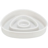 Trixie Voerbak Slowfeeding Kunststof / Tpr Grijs 15X15 Cm 350 Ml