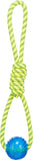 Trixie Aquatoy Touw Trekspeeltje Drijvend Polyester Geel / Groen 6X6X40 Cm