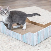 Trixie Krabmand Karton Catnip Turquoise 45X33X12 Cm