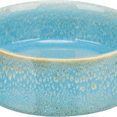 Trixie Voerbak / Drinkbak Keramiek Blauw 13X13 Cm 400 Ml