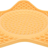Trixie Lick'n'snack Mat Ster Siliconen Geel 23,5 Cm