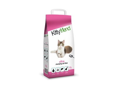 Kitty Friend Ultra Kattenbakvulling 15 Ltr