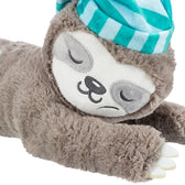 Trixie Pluche Luiaard Grijs Met Heartbeat Voor Puppy 34 Cm