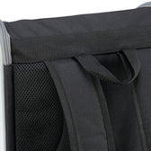 Trixie Hondentas Rugtas Chloe Lichtgrijs / Zwart 39X27X43 Cm
