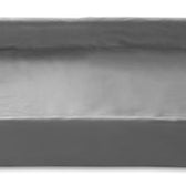 Bia Bed Kunstleer Hoes Hondenmand Grijs Bia-7 120X100X15 Cm