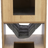 Trixie Citystyle Cat Tower Bruin / Grijs 105 Cm