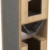 Trixie Citystyle Cat Tower Bruin / Grijs 105 Cm