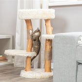 Trixie Krabpaal Santo Hout Creme 38X38X73 Cm