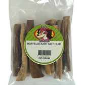 Petsnack Buffelstaart Met Huid 200-250 Gr