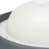 Trixie Vital Dome Drinkfontein Keramiek Grijs / Wit 1,5 Ltr 20X10X20 Cm