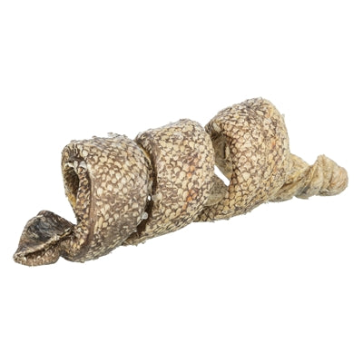 Trixie Denta Fun Curl Wokkel Met Kabeljauw 12 Cm 25 Gr 50 St