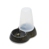 Savic Voerdispencer Loop Marble Zwart / Goud 26X17,5X23 Cm 1,5 Ltr