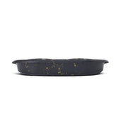 Savic Butler Voerbak En Drinkbak Met Plateau Marble Zwart / Goud 45X36X8 Cm 2X300 Ml
