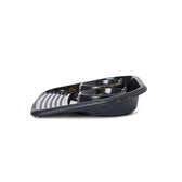 Savic Butler Voerbak En Drinkbak Met Plateau Marble Zwart / Goud 45X36X8 Cm 2X300 Ml