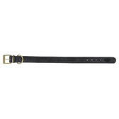 Trixie Halsband Hond Pure Leer Zwart L-Xl 52-63X4 Cm