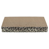 Trixie Krabplank Leo Karton Panterprint Met Kattenkruid / Catnip 44X25X6 Cm 2 St