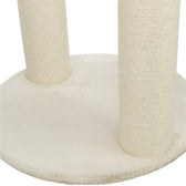 Trixie Krabpaal Leo Panterprint Rond Creme 42X42X82 Cm