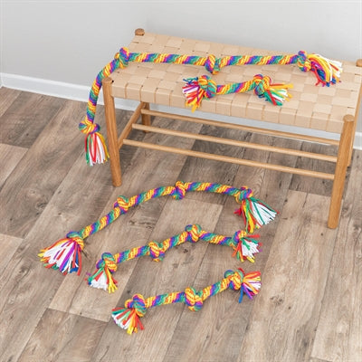 Trixie Flostouw Regenboog 122 Cm