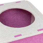 Trixie Speelbox Merle Vierkant Vilt Zand / Roze 58X27X29 Cm