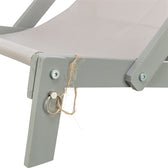 Trixie Strandstoel Hout Grijs 51X33X37 Cm