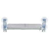 Trixie Hangmat Voor Aan Raam Opvouwbaar Pluche / Mesh Wit / Grijs 58X34 Cm