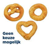 Trixie Mini Mix Pretzel / Hart / Ring Met Collageen 6 Cm 20 Gr 90 St